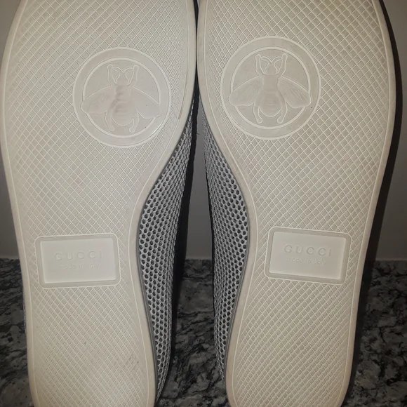 ππSOLDππGucci Rete Atlantide White Blue Red Black Men's Sneakers - Picture 11 of 16